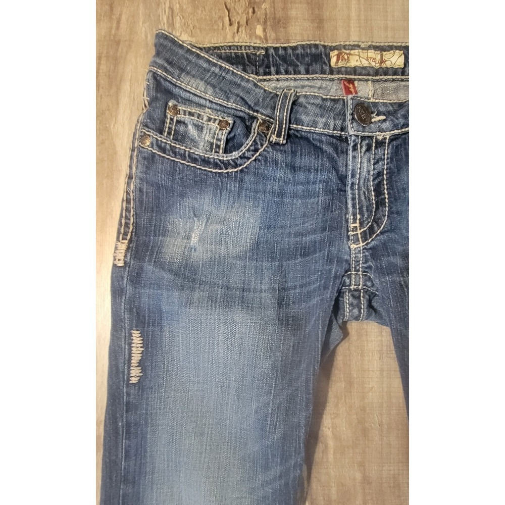 BKE Jeans Womens 29X31.5 Stella Bootcut Flap Pockets Casual Western Rodeo Y2K - Picture 4 of 15